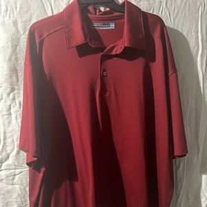 Roundtree & Yorke Performance polo in bright red, size 3XB